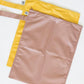 Tiny Twinkle Mess proof Waterproof Wet Dry Bag,2pk Reusable Wet Bags for Swimsuits&Baby Clothes,Leakproof Wet Bag,Waterproof Bag for Travel&Diaper bag,Wet Bags for Baby (Taupe, Dandelion)