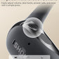 SHOKZ New OpenFit 2 Open-Ear Headphones, True Wireless Bluetooth Earphones with Microphone, Earhook Earbuds with 48 Hours of Playtime, Fast Charging, IP55 Water-Resistant, with Carrying Bag, Black