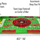 NFL San Francisco 49ers Dog Snuffle Mat – Interactive Pet Slow Feeder, Football Field Design Food Puzzle Toy for Dogs & Cats, Foraging Activity Mat for Smarter Feeding