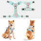 Timos Dog Harness, No-Pull Pet Harness with 2 Leash Clips, 3 Snap Buckles Adjustable Soft Padded Dog Vest, Reflective No-Choke Pet Oxford Vest with Easy Control Handle for Small Medium Large Dogs