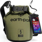 Earth Pak Waterproof Dry Bag - Roll Top Waterproof Backpack Sack Keeps Gear Dry for Kayak with Waterproof Phone Case
