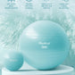 Yoga Ball for Exercise, Pilates Set, 4 Sizes Fitness Ball for Workout, Birthing, Pregnancy, Physical Therapy- Pump Included