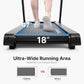 Yesoul Walking Treadmill for Seniors with Long Handrails – 4 Major Safety Protections, Emergency Stop Button, Treadmill for Home 300 lbs Capacity, Recovery Walking Machine with LED Display