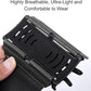 VUP Detachable Cell Phone Running Armband 360°Rotatable for iPhone 16/15/14/13/Pro Max/Pro/Mini/12/11, Fits All 4-6.9 Inch Smartphones, with Key Holder,Phone Holder for Running Hiking Biking (Black)