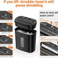 Amazon Basics 8-Sheet Cross Cut Paper Shredder and Credit Card Shredder - Black