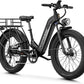 M1 Pro Electric Bike, 1800W Peak Motor Electric Bike for Adults, 48V 17.5Ah, 26'' x 4.0'' Fat Tire Electric Mountain Bike, Ebike with 85 Miles, 36MPH, 7 Speed 110Nm and Dual Suspension