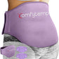 Comfytemp Ice Pack for Back Pain Relief, 2 Packs, Reusable Gel Lower Back Wrap Ice Brace for Sciatica Injuries, Hot Cold Compression for Lower Lumbar, Waist, Men Women Surgery Get Well Gifts (Purple)