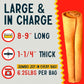 Canine Chews 8-9" Chicken Basted Rawhide Retriever Rolls - Pack of 25 Chicken-Flavored Long-Lasting Dog Rawhide Chews - Protein-Dense Jumbo Rawhide Bones For Large Dogs - Treats for Aggressive Chewers
