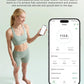 arboleaf Smart Scale for Body Weight and Fat, Bluetooth Digital Bathroom Scale, Body Composition Analyzer with App, 14 Metrics Include BMI, 400lb Capacity(White)