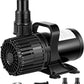VIVOSUN 1600 GPH Submersible Water Pump with Barrier Bag, 100W Pond Pump, Ultra Quiet Aquarium Pump with 14FT. Lift Height for Pond, Waterfall, Fish Tank, Statuary, Hydroponic