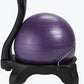 Gaiam Classic Balance Ball Chair – Ergonomic Stability Chair for Desk & Office | Yoga Ball Seat with Base, Air Pump, & Exercise Guide | Improves Posture & Core Strength (300 lb Capacity)