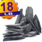 CFKJ [18 Pounds] Natural Slate Stone Rocks, 5 to 7 inch Slate Stone Rocks for Aquascaping, Aquariums, Terrariums, Amphibian Enclosures