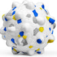 2.36'' Dog Balls for Dogs Aggressive Chewers Indestructible Tennis Durable Bouncy Interactive Dog Toy Balls for Fetch Game Floating Training(White Medium)