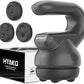 HYAKO Handheld Professional Mini Orbital Buffer Relief Massager, Adjustable Multi-Speed Vibration Deep Tissue Body Chiropractic Massager for Neck, Shoulder, Leg,Back muscle pain relief massage therapy