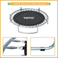 60" Indoor Outdoor Trampoline for Kids,MILUMILU Mini Baby Trampoline with Safety Enclosure Net, Basketball Hoop, Jumping Mat - Birthday Gifts for Children Boy Girl.