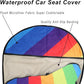 Car Seat Cover Protector Front Seats,for Gym Workout,Running,Swimming,Beach and Hiking,Waterproof Sweat Towel Bucket Seat Covers for Cars SUV Trucks (Rainbow, 1Pcs)