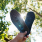 Icebug Comfort Insoles with Dynamic Arch Support, Charcoal Medium Arch, M 6/W 7.5-8