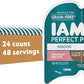 IAMS Perfect Portions Indoor Adult Wet Cat Food Cuts in Gravy, Salmon Recipe, 2.6 oz. Easy Peel Twin-Pack Trays (24 Count, 48 Servings)