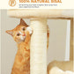 PEQULTI Cat Tree Cat Tower for Large Cats with Sisal-Covered Scratching Posts and Extra-Large Cat Perch Suitable for Indoor Cats