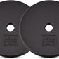 Yes4All Standard 1" Cast Iron Weight Plate - Ideal for Strength Training - Multiple Weight: 5LB to 25LB (Single & Set of 4)
