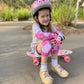 Soft-Style Kids Knee and Elbow Pads with Bike Gloves, Flexible Impact-Resistant Gear for Ages 2-11, Designed for Balance Bikes, Roller-Skating, and Skateboarding