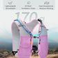 ECOHUB Running Hydration Vest Backpack,Lightweight Breathable Pack with 2L Water Bladder Bag Daypack for Hiking Trail Running Cycling Race Marathon for Women Men