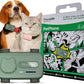 GlocalMe PetPhone for Dog and Cat, Support Play Music and Two-Way Call, Pet Community and AI Health Alerts, Real Time Tracking and Virtual Fence, Unlimited Range Pet GPS Tracker (Green)