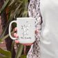 Personalized Deer Coffee Cup Gift For Family Friends Besties, Customized Name Deer Accent Coffee Mug, Awesome Animal Travel Mug Gift for Birthday Christmas, Deers White Ceramic Coffee Mug 11 15 Oz