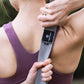 Hugger Mugger Cinch Cotton Yoga Strap - Super Strong Cotton, Quiet Cinch-Style Buckle, Long Length Great for Taller People