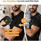 2Pcs Pet Hair Removal Gloves for Dogs and Cats, 2025 Upgraded Electrostatic Magic Hair Remover Glove,Reusable for Couch, Car Seat, Clothing, Carpet, Furniture & Bed Sheets(Black)