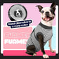 FUAMEY Dog Recovery Suit Male,Dogs Surgery Neuter Suits Puppy Spay Shirts for Female Protect Dog's Skin Anti Licking Abdominal Wounds Doggie Onesie Pet Bodysuit Alternative to Cone Gray Stripes S