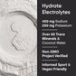Sports Research® Hydrate Electrolytes Powder - Sugar-Free & Naturally Flavored with Vitamins, Minerals, and Coconut Water - Supports Hydration - Raspberry Lemonade - 90 Servings