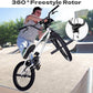 67i Boys BMX Bike 18/20 Inch Ages 8-12 Kids Bicycle with Front Rear U Brake Adjustable Seat Iron Fork 2.09" Wide Tires
