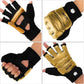 FitsT4 Sports Half Mitts MMA UFC Training Boxing Punch Bag Martial Arts Gloves