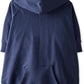 Rocky – The Orginal Lightweight Hooded TEE 100% Organic Cotton Dog Hoodie Pet Coat Sweater for Small, Medium, Large Dogs, Navy, X-Small