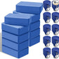 Outus 20 Pack Yoga Blocks and Straps Non-Slip EVA Foam Blocks with Metal D Ring Straps for Gym Exercise and Workout