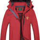 GIISAM Mens Windproof Jacket Waterproof Lightweight Mountain Sport Jacket for Men Hooded Windbreaker Raincoat