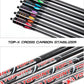10 Inch 12 Inch 15 Inch Archery Bow Stabilizer Balance Bar Rod Side Rod Carbon Fiber Stabilizer Dampen Weight for Compound Bow Recurve Bow Accessory