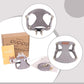Puppytie No Pull Small Dog Harness with Multifunction Dog Leash,Lightweight Soft Adjustable No Choke Escape Proof Pet Harness Vest Pet Harness Vest,Silver Grey,S