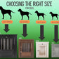 New Age Pet ECOFLEX Dog Crate End Table - Furniture-Style Pet Crate for Crate Trained Dogs - Stainless Steel Tubing & a Latched Closure - 10 Year Manufacturer's Warranty, Medium, Brown