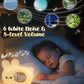 Bunny Alarm Clock for Kids with Night Light, Sleep Training Clock Time to Wake Clock, Rechargeable Silicone Light for Bedroom, Perfect Sleep Companion for Boys Girls