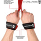 Gymreapers Lifting Wrist Straps for Weightlifting, Bodybuilding, Powerlifting, Strength Training, & Deadlifts - Padded Neoprene with 18 inch Cotton