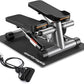 Sportsroyals Stair Stepper for Exercise, Mini Steppers with Resistance Band, Hydraulic Fitness Stepper Exercise Home Workout Equipment for Full Body Workout, 330lbs Weight Capacity