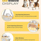 Small Dog Sling Carrier, Front Facing Dog Carrier Sling, Hands Free Pet Carriers Bag with Padded Adjustable Strap and Poop Dispenser Machine Washable for Small Dogs Cats Travel Outdoor-Grey