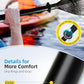 OCEANBROAD Kayak Paddle 86in/218cm, 90.5in/230cm Alloy Shaft 2-Piece Floatable Kayak Oar for Kayaking Canoeing Boating