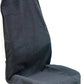 Car Seat Cover Protector Front Seats,for Gym Workout,Running,Swimming,Beach and Hiking,Waterproof Sweat Towel Bucket Seat Covers for Cars SUV Trucks (Black, 1Pcs)
