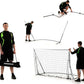 QUICKPLAY Kickster Soccer Goal Range – Ultra Portable | Quick and Easy Set Up | Includes Net and Carry Bag | Available in 7 Sizes | Backyard Soccer Net for Kids & Adults [Single Goal]