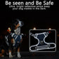Timos Dog Harness Medium Sized, No Pull Pet Harness with Neck Lockable Snap,No Choke Front Clip Dog Reflective Vest,Adjustable Metal Rings 3 Buckles,Easy Control Handle for Medium Dogs Royal Blue M