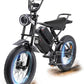 Electric Bikes for Adults,50-120Miles by Pas Ebikes,1000/15000W,720/1440WH E Dirt Bike,Shemano 7-Speed E Bikes,20'*4.0 Fat Tire Ebike,Dual Disc Brake Electric Motorcycle