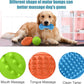 LUKITO Dog Chew Toys 3 Pack for Aggressive Chewers, Multifunctional Teeth Cleaning and Gum Massage, Tough Toys with Natural Rubber for Large and Medium Dog